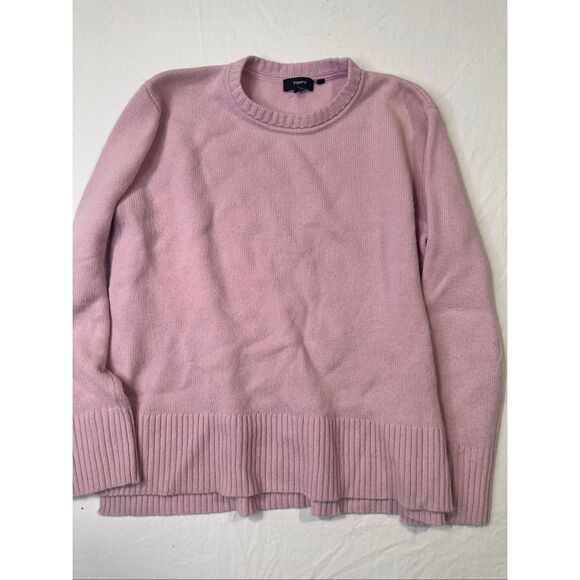 Theory Sweaters - Theory Women’s Patel Pink Cashmere Crewneck Sweater, size Large